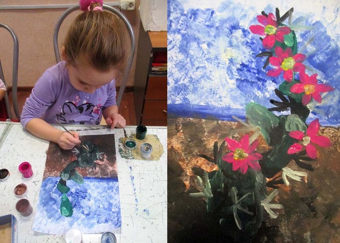 рисование для деток в Перми, рисование для самых маленьких в Перми, рисование, изостудия для детей 